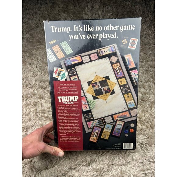 Donald Trump | The Game | SEALED | MAGA GIFT | 1989 - Picture 6 of 6